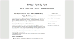 Desktop Screenshot of frugalfamilyfun.org
